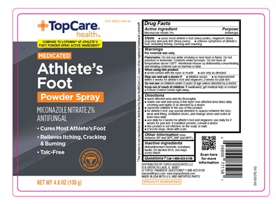 Top Care Antifungal Miconazole Spray Powder 50 031tc 02